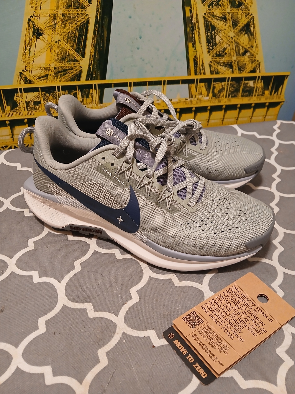 Nike Pegasus Trail 5 Reactx DV3864-300 MENS Sz.7.5 EUR 40.5